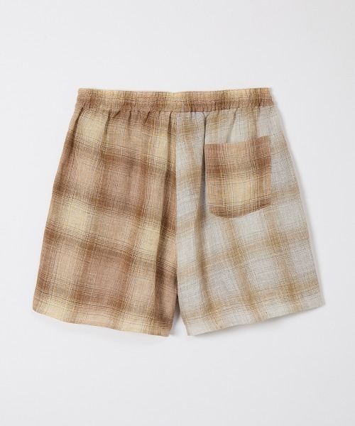 leinwande（ラインヴァンド）の「【leinwande】26SS新作 Combination Check Shorts（その他パンツ・レディース・ブルー/オレンジ・ONE SIZE）」の9枚目の写真