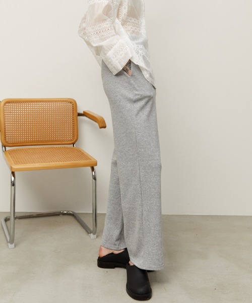 Auntie Rosa Holiday(アンティローザホリデー)の「ライトウェイトスエットパンツ / サイズ展開あり(スウェットパンツ・レディース・パープル/グレー/ブラック・MEDIUM/SMALL)」の7枚目の写真