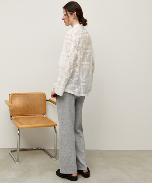 Auntie Rosa Holiday(アンティローザホリデー)の「ライトウェイトスエットパンツ / サイズ展開あり(スウェットパンツ・レディース・パープル/グレー/ブラック・MEDIUM/SMALL)」の10枚目の写真