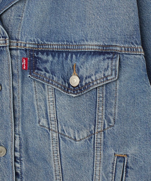 Levi's(リーバイス)の「(LEVIS)90S TRUCKER(デニムジャケット・レディース・ブルー・S)」の5枚目の写真
