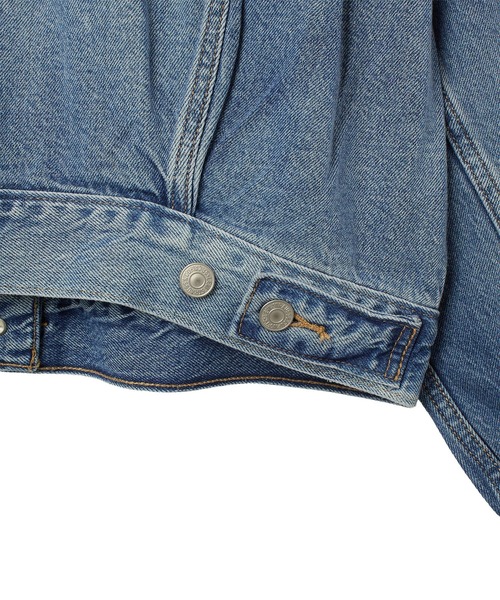 Levi's(リーバイス)の「(LEVIS)90S TRUCKER(デニムジャケット・レディース・ブルー・S)」の7枚目の写真