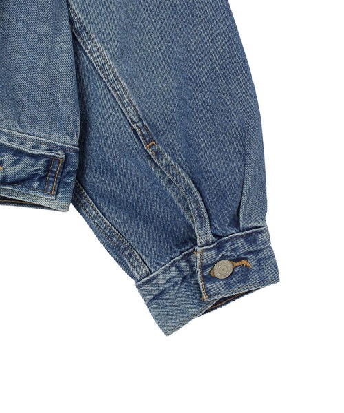Levi's(リーバイス)の「(LEVIS)90S TRUCKER(デニムジャケット・レディース・ブルー・S)」の8枚目の写真