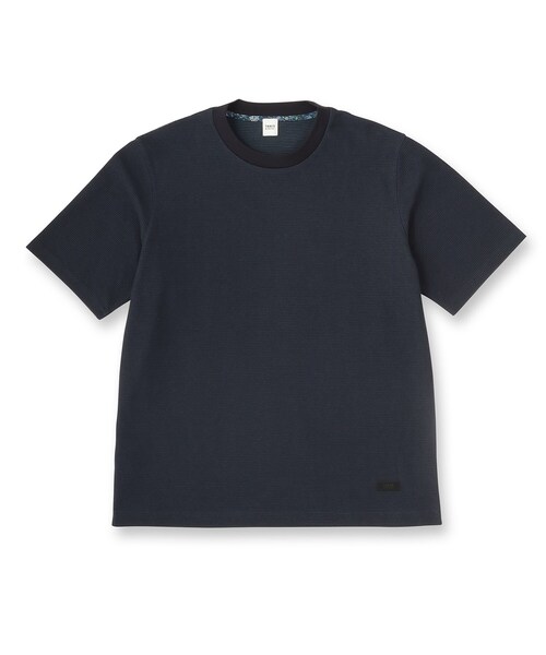 TAKEO KIKUCHI(タケオキクチ)の「【抗菌防臭】メランジ クルーネック プルオーバー(Tシャツ/カットソー・メンズ・ライトグレー/ホワイト/ベビーピンク/ブルー/ネイビー/ブルー系その他・03/02/04)」の7枚目の写真