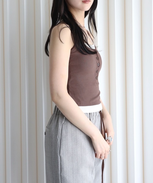 model：164cm. 着用サイズ：FREE