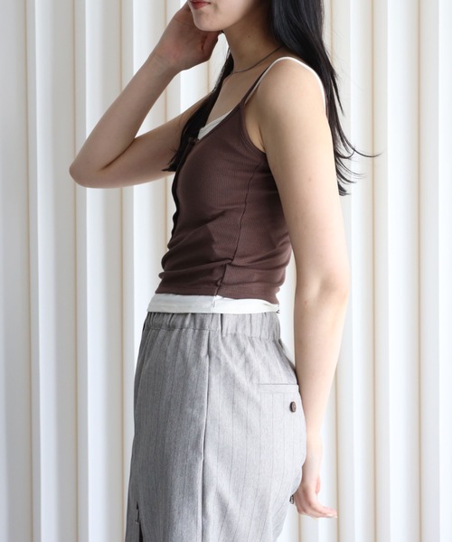 model：164cm. 着用サイズ：FREE