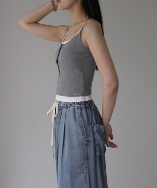 model：164cm. 着用サイズ：FREE