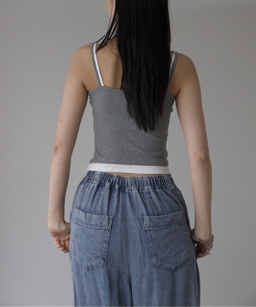 model：164cm. 着用サイズ：FREE