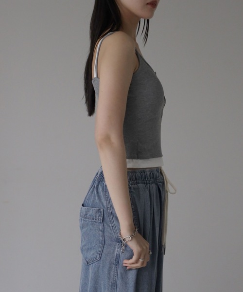 model：164cm. 着用サイズ：FREE