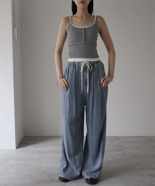 model：164cm. 着用サイズ：FREE
