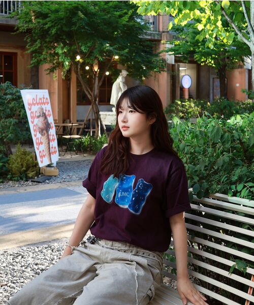 LMCの「GUMMY BEAR TEE purple(Tシャツ/カットソー・レディース・その他・SMALL/MEDIUM/LARGE/X-LARGE)」の4枚目の写真