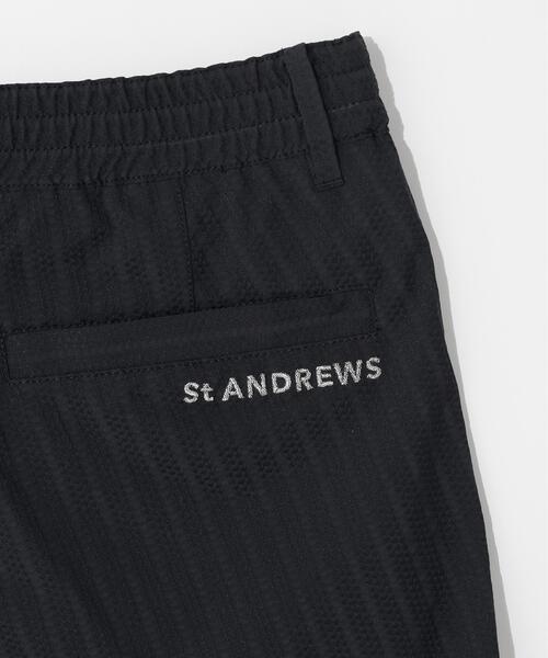 St ANDREWS(セントアンドリュース)の「【St ANDREWS】【ストレッチ】ドビーストライプショートパンツ(その他パンツ・メンズ・ホワイト/グリーン/ブラック・L/LL/M)」の11枚目の写真