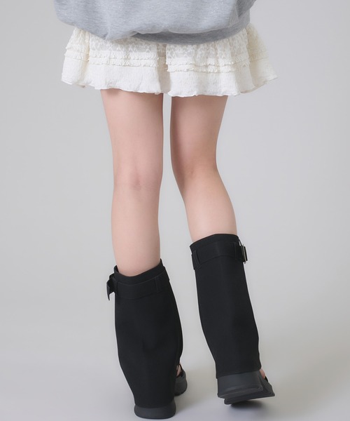 apres jour mignon(アプレジュールミニョン)の「2WAYブーツサンダル(サンダル・レディース・ベージュ/ブラウン系その他/ブラック・MEDIUM/X-LARGE/SMALL/LARGE)」の10枚目の写真