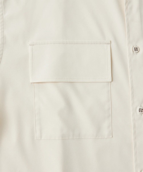 WHITE MOUNTAINEERING(ホワイトマウンテニアリング)の「【White Mountaineering/ホワイトマウンテニアリング】REGULAR COLLAR SHIRT(シャツ/ブラウス・メンズ・アイボリー/ブラック・2/1/0)」の5枚目の写真