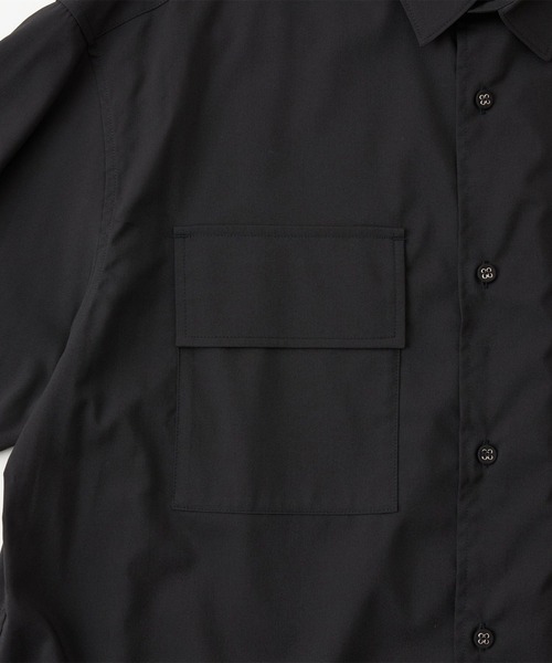 WHITE MOUNTAINEERING(ホワイトマウンテニアリング)の「【White Mountaineering/ホワイトマウンテニアリング】REGULAR COLLAR SHIRT(シャツ/ブラウス・メンズ・アイボリー/ブラック・2/1/0)」の7枚目の写真