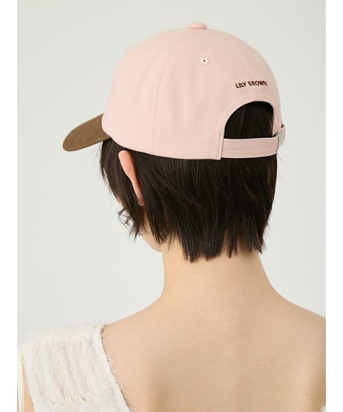LILY BROWN(リリーブラウン)の「Lily Bearエンブロイダリーキャップ(キャップ・レディース・ピンク/ネイビー/アイボリー・F)」の17枚目の写真