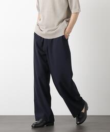 ｢OtoNANO｣大人のワイドパンツ Reflax(R) ECOウエザークロスパンツ