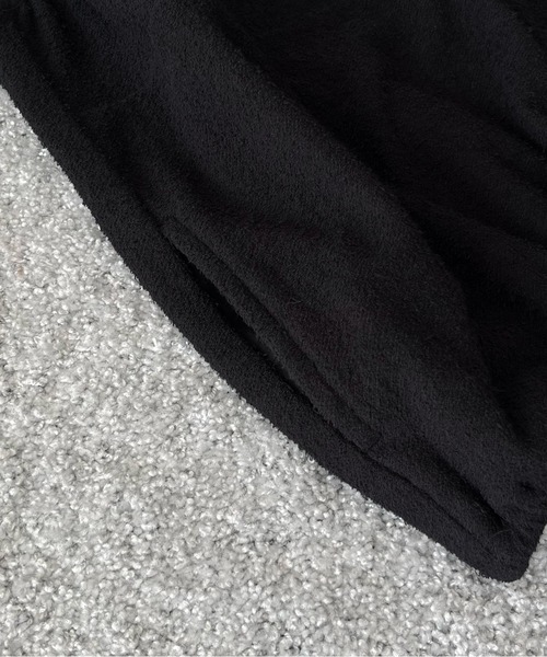 NOWHAW(ノウハウ)の「NOWHAW Towel cloth half zip vest(ベスト・メンズ・ネイビー/ブラック・1/2)」の4枚目の写真