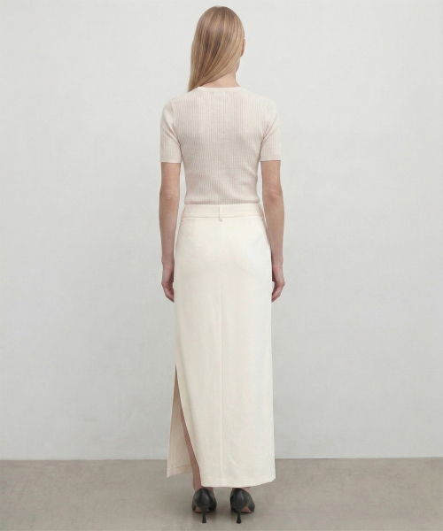 KIMDOH(キムド)の「Arden Long Skirt / Ivory(スカート・レディース・アイボリー・SMALL/MEDIUM)」の4枚目の写真
