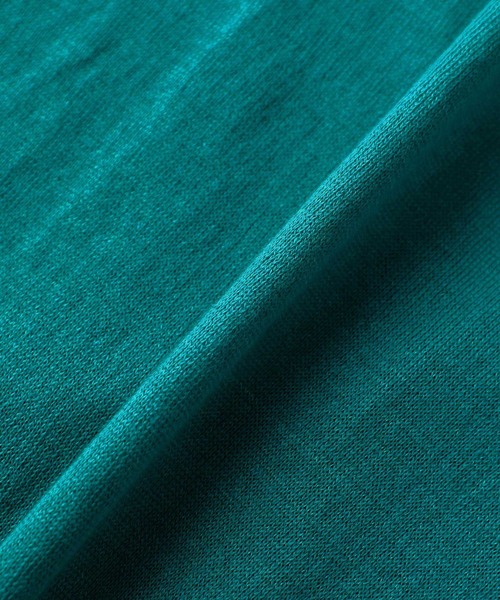 ZUCCa(ズッカ)の「LINEN COTTON KNIT / S(カーディガン/ボレロ・レディース・ダークグレー/オフホワイト/グリーン・M size)」の6枚目の写真