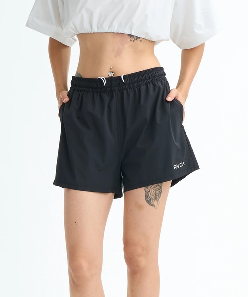 RVCA(ルーカ)の「【RVCA/ルーカ】MINI RVCA UTILITY BS/吸汗速乾・4WAYストレッチウエストゴムボトムス(その他パンツ・レディース・ブラック・SMALL/MEDIUM)」の7枚目の写真