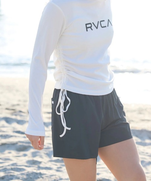 RVCA(ルーカ)の「【RVCA/ルーカ】MINI RVCA UTILITY BS/吸汗速乾・4WAYストレッチウエストゴムボトムス(その他パンツ・レディース・ブラック・SMALL/MEDIUM)」の2枚目の写真