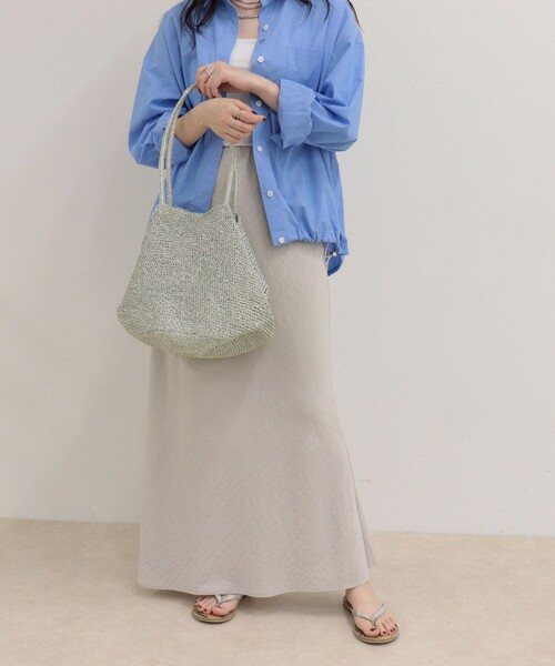 fredy emue(フレディエミュ)の「【BAGMATI/バグマティ】ラメコードフレアトートバッグ(トートバッグ・レディース・ゴールド/シルバー・FREE)」の5枚目の写真