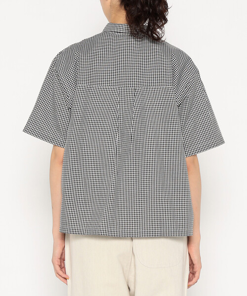 DANTON(ダントン)の「Women's Oxford Short Sleeve Button-Down Shirt(シャツ/ブラウス・レディース・ホワイト/グリーン系その他/ホワイト系その他/ブラック系その他/サックスブルー・34/36/38)」の10枚目の写真