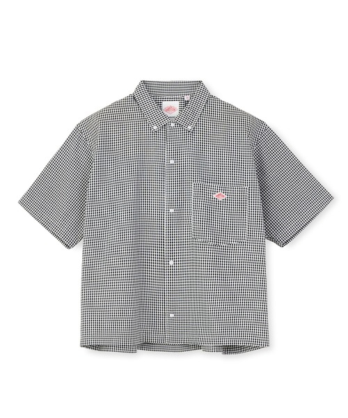 DANTON(ダントン)の「Women's Oxford Short Sleeve Button-Down Shirt(シャツ/ブラウス・レディース・ホワイト/グリーン系その他/ホワイト系その他/ブラック系その他/サックスブルー・34/36/38)」の18枚目の写真