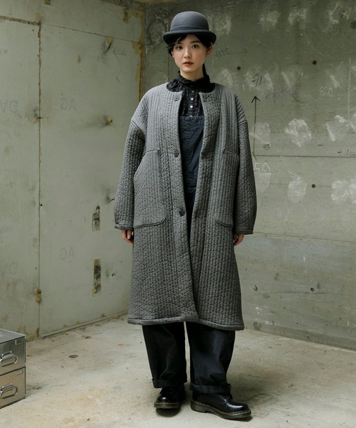 Brocante（ブロカント）の「[Brocante / ブロカント] 硫化オックス バロンサロペット（サロペット/オーバーオール・レディース・ベージュ/オリーブ/ブラック・2）」の6枚目の写真