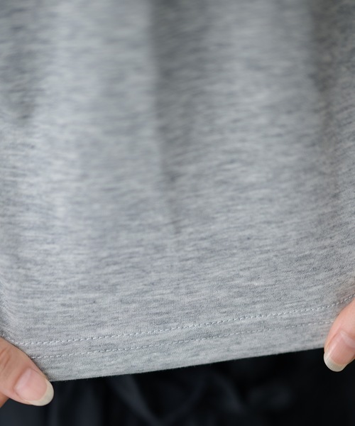 DAYRA(デイラ)の「レース 袖 半袖 ギャザー トップス(Tシャツ/カットソー・レディース・グレー/ホワイト/ブラック・FREE)」の4枚目の写真