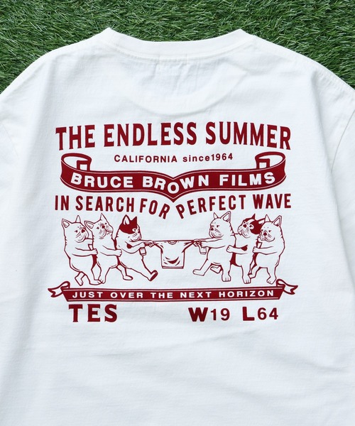 The Endless Summer(エンドレスサマー)の「TES HEAVY DUTY STANDARD T-SHIRT/ Tシャツ(Tシャツ/カットソー・メンズ・ブラック/アイボリー/ホワイト/ネイビー・SMALL/MEDIUM/LARGE/X-LARGE/XX-LARGE)」の6枚目の写真