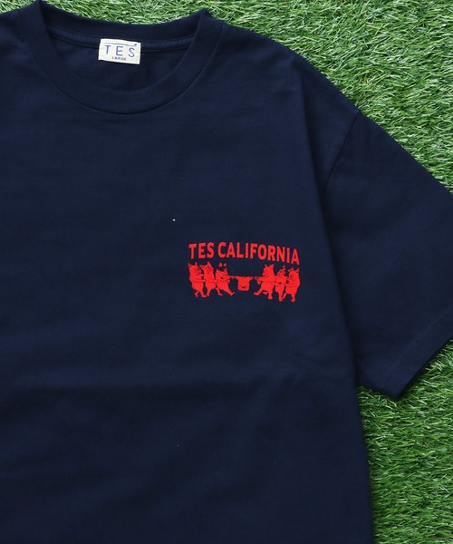 The Endless Summer(エンドレスサマー)の「TES HEAVY DUTY STANDARD T-SHIRT/ Tシャツ(Tシャツ/カットソー・メンズ・ブラック/アイボリー/ホワイト/ネイビー・SMALL/MEDIUM/LARGE/X-LARGE/XX-LARGE)」の22枚目の写真