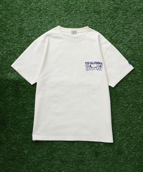 The Endless Summer(エンドレスサマー)の「TES HEAVY DUTY STANDARD T-SHIRT/ Tシャツ(Tシャツ/カットソー・メンズ・ブラック/アイボリー/ホワイト/ネイビー・SMALL/MEDIUM/LARGE/X-LARGE/XX-LARGE)」の9枚目の写真