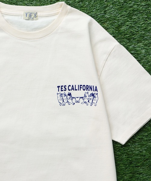 The Endless Summer(エンドレスサマー)の「TES HEAVY DUTY STANDARD T-SHIRT/ Tシャツ(Tシャツ/カットソー・メンズ・ブラック/アイボリー/ホワイト/ネイビー・SMALL/MEDIUM/LARGE/X-LARGE/XX-LARGE)」の10枚目の写真