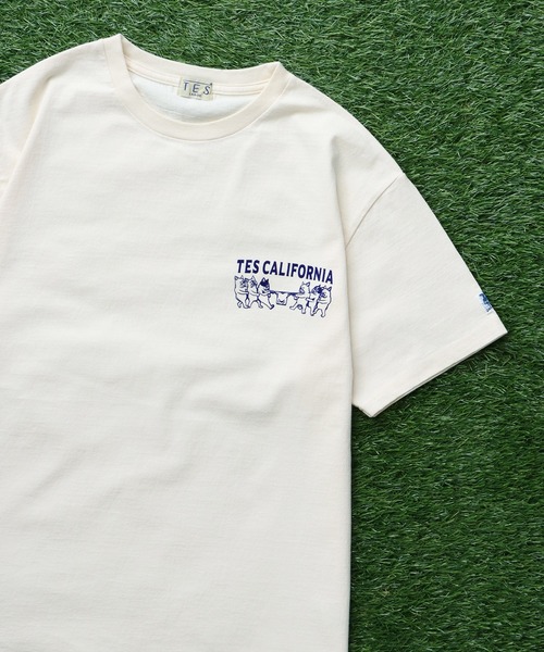 The Endless Summer(エンドレスサマー)の「TES HEAVY DUTY STANDARD T-SHIRT/ Tシャツ(Tシャツ/カットソー・メンズ・ブラック/アイボリー/ホワイト/ネイビー・SMALL/MEDIUM/LARGE/X-LARGE/XX-LARGE)」の11枚目の写真