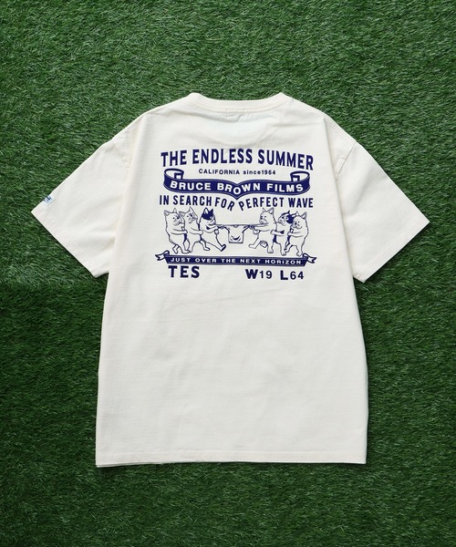 The Endless Summer(エンドレスサマー)の「TES HEAVY DUTY STANDARD T-SHIRT/ Tシャツ(Tシャツ/カットソー・メンズ・ブラック/アイボリー/ホワイト/ネイビー・SMALL/MEDIUM/LARGE/X-LARGE/XX-LARGE)」の12枚目の写真