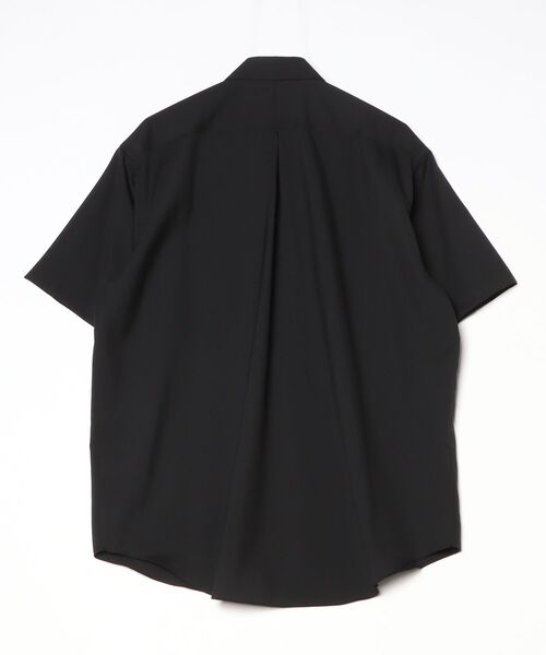 markaware(マーカウェア)の「MARKAWARE(マーカウェア)Organic Wool 2/80 Tropical / Comfort Fit S/S Shirt(シャツ/ブラウス・メンズ・ベージュ/ブラック・3/2)」の3枚目の写真