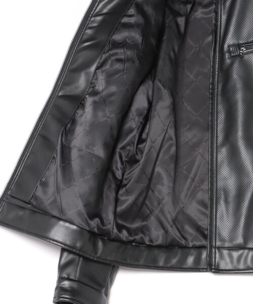 MICHAEL KORS(マイケルコース)の「HUME アウター(ライダースジャケット・メンズ・ブラック・XL/L/M/S/XS)」の3枚目の写真
