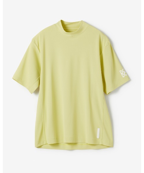 DoCLASSE（ ドゥクラッセ）の「DCG/クイックドライ・ファインピケハイネック 半袖（Tシャツ/カットソー・メンズ・グリーン/ブルー/ブラック/ネイビー/ペールイエロー・L/M/3L/S/LL）」の5枚目の写真