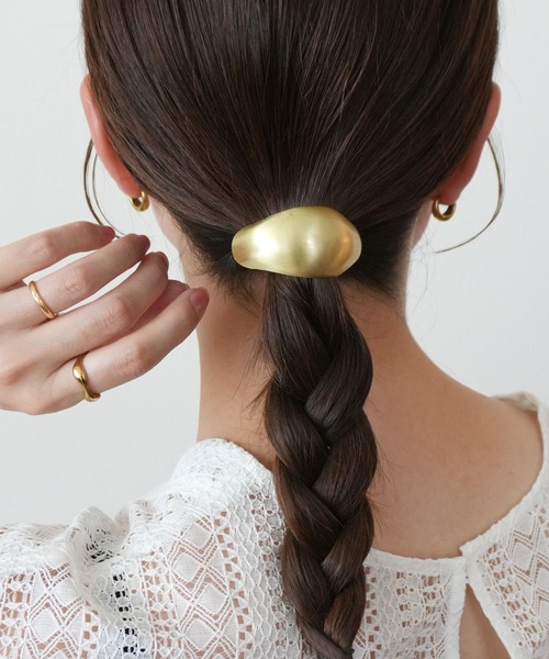 ヘアゴム  秋先取り！ゴージャス✩.*˚ブラック×ゴールド ヘアゴム 秋先取り！ゴージャス✩.*˚ブラック×ゴールド dpy-221.jpg