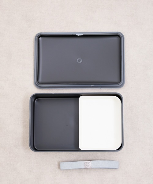 COMMON WARE（コモンウェアー）の「EC:LAURIER LUNCH BOX ローリエランチボックス 800ml（お弁当箱・レディース・ライトグレー/ダークグレー・FREE）」の7枚目の写真