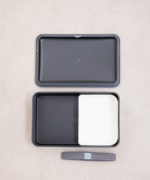 COMMON WARE（コモンウェアー）の「EC:LAURIER LUNCH BOX ローリエランチボックス 800ml（お弁当箱・レディース・ライトグレー/ダークグレー・FREE）」の13枚目の写真