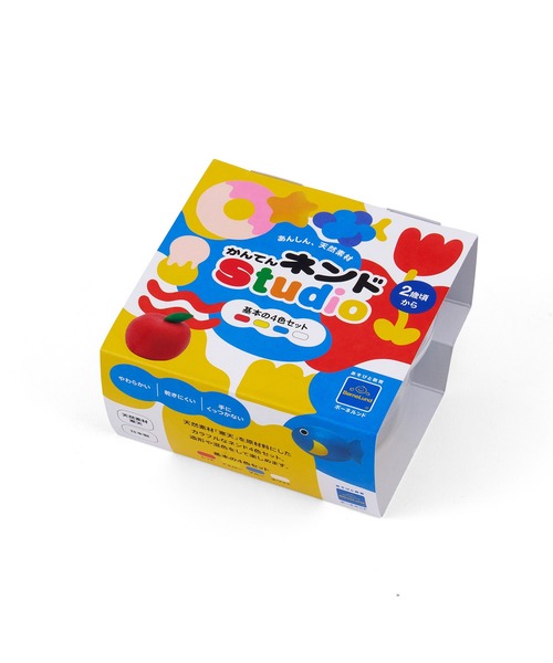かんてんネンドStudio 4色セット（おもちゃ）｜ボーネルンド