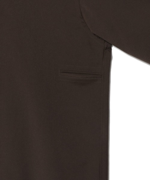 ESTNATION（エストネーション）の「THE COLUMN / イージーケア ハイツイステッドツイル シャツ（シャツ/ブラウス・メンズ・ネイビー/ダークブラウン・LARGE/MEDIUM）」の6枚目の写真