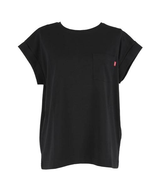 coca(coca)(コカ)の「ピスネームロールアップスリーブTシャツ(Tシャツ/カットソー・レディース・ブラック/ホワイト・L/M/S)」の19枚目の写真