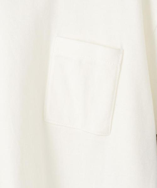 green label relaxing（グリーンレーベルリラクシング）の「【JUNIOR】ソデライン プルオーバー 7L（Tシャツ/カットソー・キッズ・オフホワイト/ネイビー・155/145）」の9枚目の写真