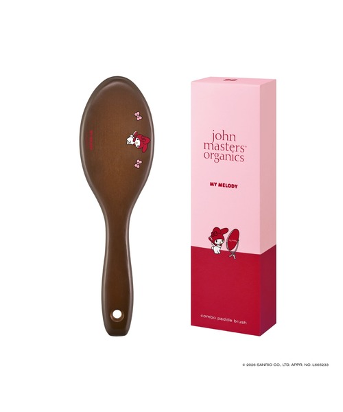 コンボパドルブラシ＜マイメロディ 限定デザイン＞（ヘアブラシ