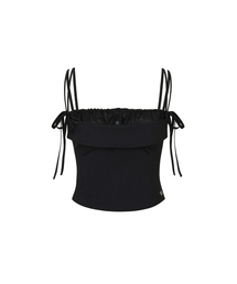 HEART RIBBON TOP (SS ver.) black