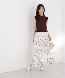 PROPORTION BODY DRESSING（プロポーションボディドレッシング）の「楊柳プリントティアードスカート / 1216220800（スカート）」