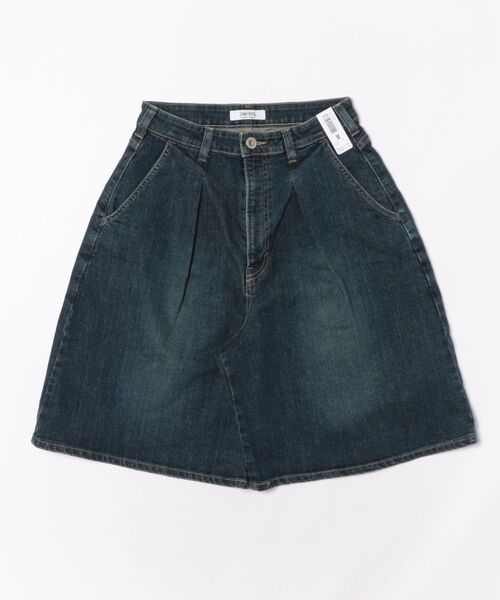 SOMETHING(サムシング)の「SOMETHING フレア デニムジョーツ(その他パンツ・レディース・ブルー/インディゴブルー・SMALL/LARGE/MEDIUM)」の2枚目の写真
